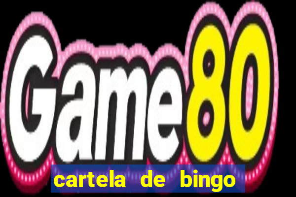 cartela de bingo 75 para imprimir